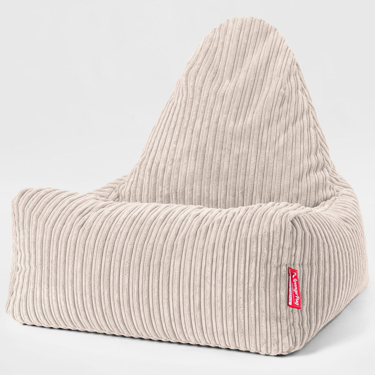 Poltrona Sacco 'Archi', Pouf - Velluto a Coste Rosa Cipria Poltrona Sacco 'Archi', Pouf - Velluto a Coste Rosa Cipria