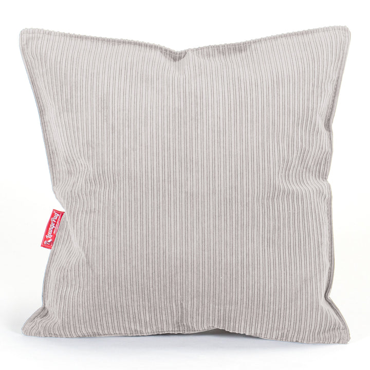 Cuscino 47 x 47cm - Corda a Righine Pietra 01