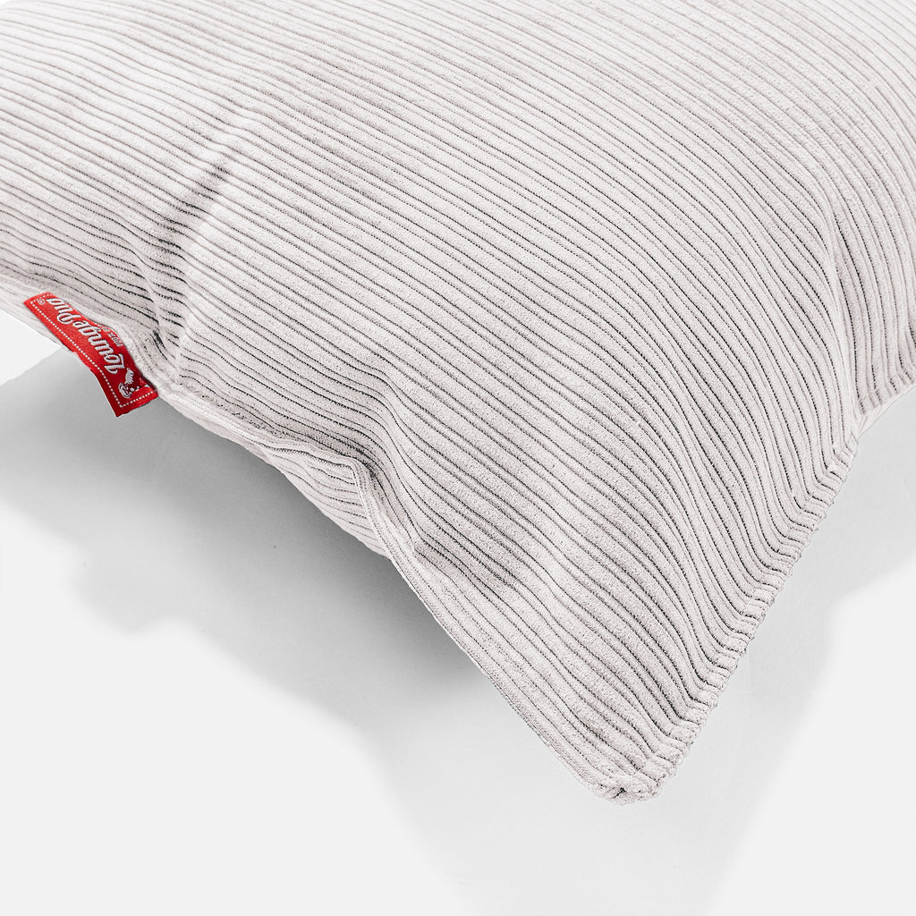 Cuscino 47 x 47cm - Corda a Righine Pietra 02