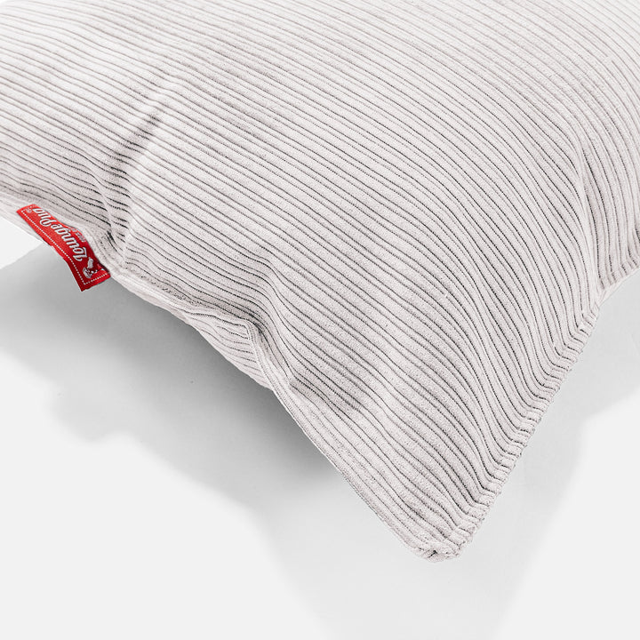 Cuscino 47 x 47cm - Corda a Righine Pietra 02