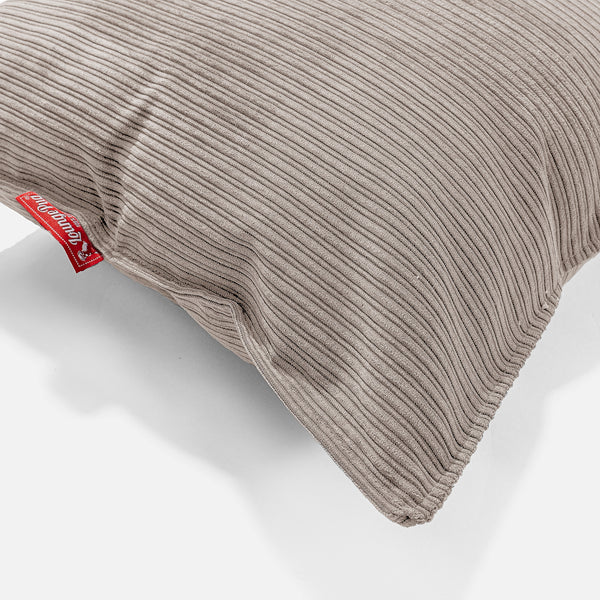 Fodera per Cuscino 47 x 47cm - Corda a Righine Visone Fabric Close-up Image