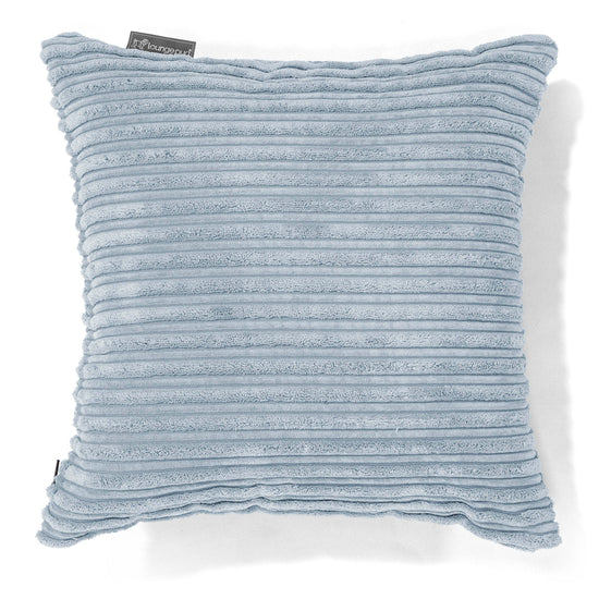 Cuscino 47 x 47cm - Velluto a Coste Bebè Blu 01