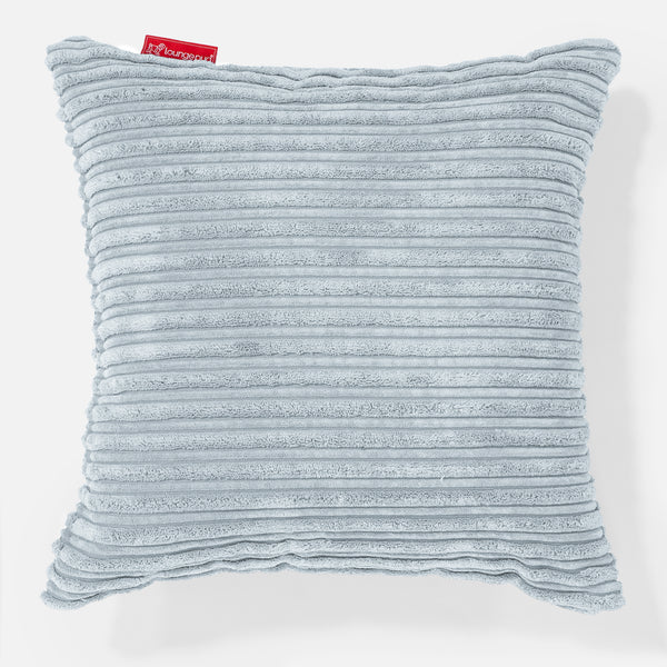 Cuscino 47 x 47cm - Velluto a Coste Bebè Blu 01