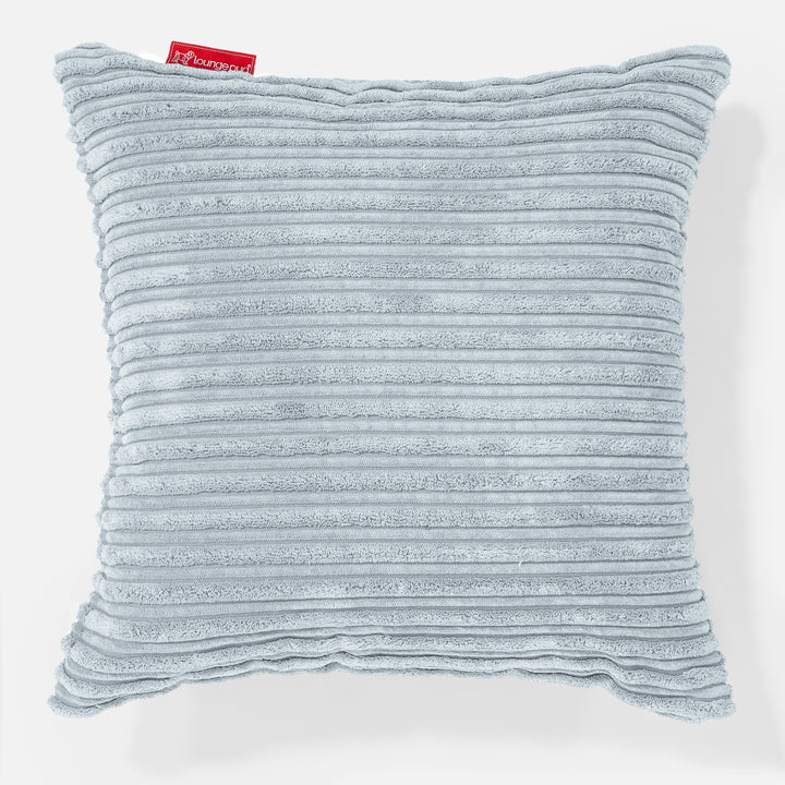 Cuscino 47 x 47cm - Velluto a Coste Bebè Blu 01
