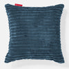 Cuscino 47 x 47cm - Velluto a Coste Navy 01