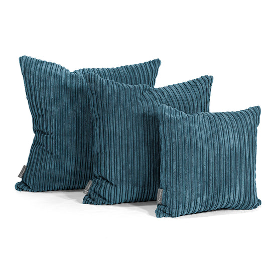 Cuscino 47 x 47cm - Velluto a Coste Navy 02