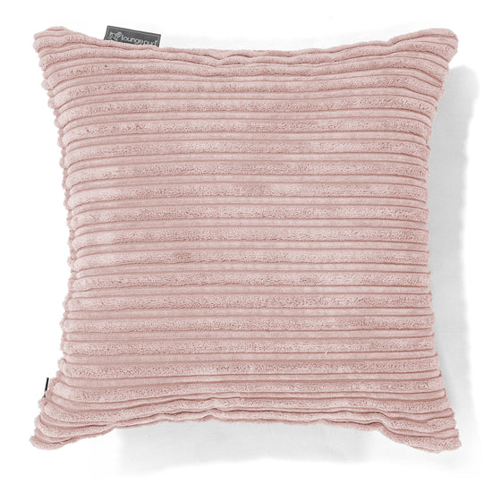Cuscino 47 x 47cm - Velluto a Coste Rosa Cipria 01