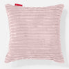Cuscino 47 x 47cm - Velluto a Coste Rosa Cipria 01