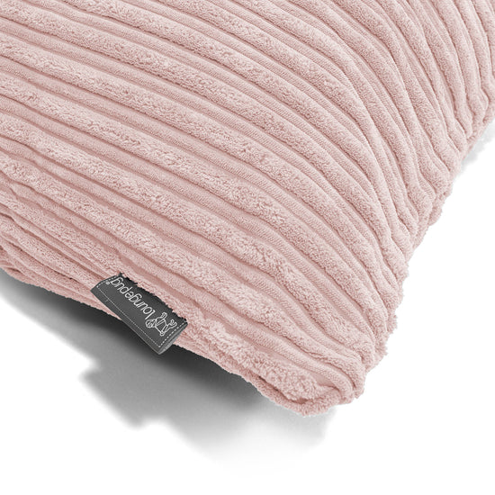 Cuscino 47 x 47cm - Velluto a Coste Rosa Cipria 03