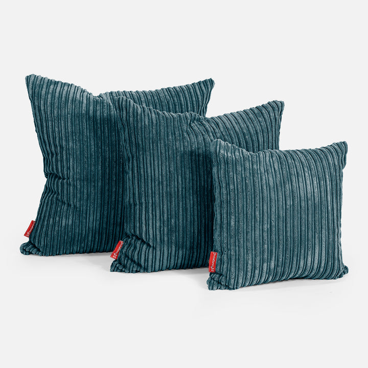 Cuscino 47 x 47cm - Velluto a Coste Tiglio 02