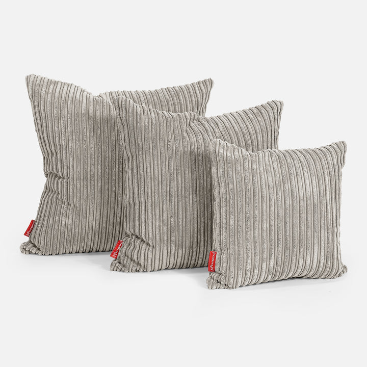 Cuscino 47 x 47cm - Velluto a Coste Visone 02