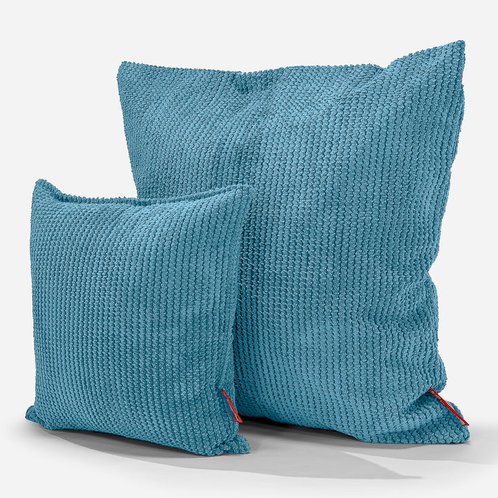 Cuscino 47 x 47cm - Pompon Egeo Blu 02