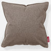 Cuscino 47 x 47cm - Tessuto in Lana Interalli Biscotto 01