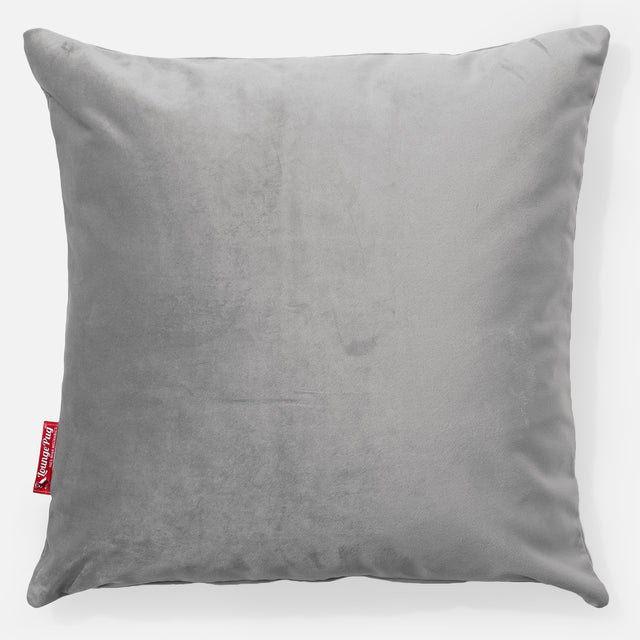 Cuscino 47 x 47cm - Velluto Argento 01