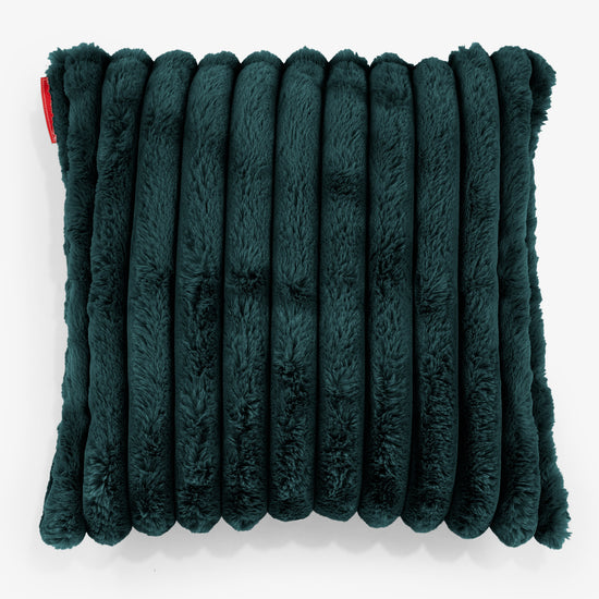 Fodera per Cuscino 47 x 47cm - Velluto Felpato Ultra Morbido Tiglio 01