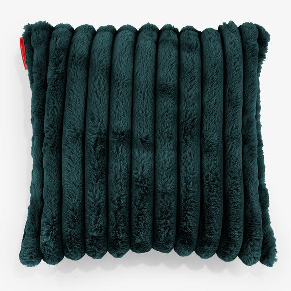 Fodera per Cuscino 47 x 47cm - Velluto Felpato Ultra Morbido Tiglio 01