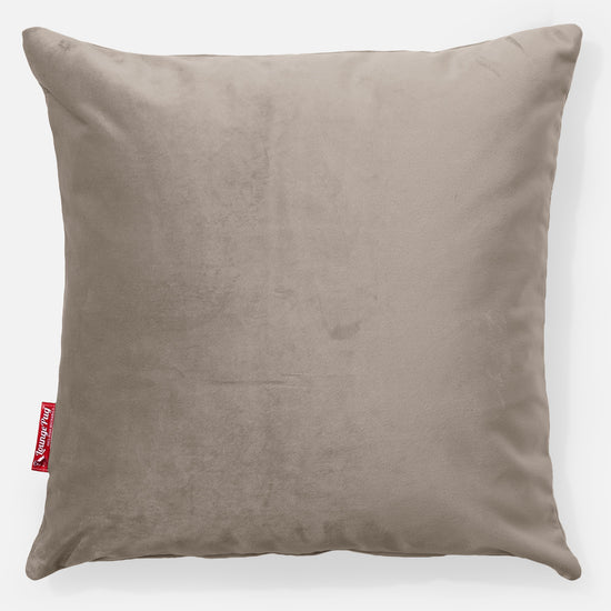 Cuscino 47 x 47cm - Velluto Visone 01