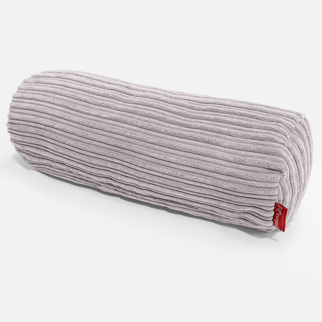 Fodera per Cuscino a Rullo 20 x 55cm - Corda Classica Alluminio Argento 01