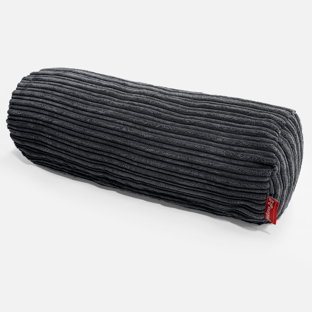 Cuscino a Rullo 20 x 55cm - Corda Classica Nero 01