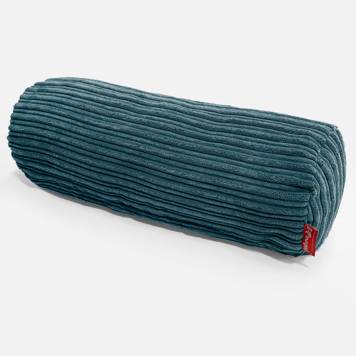 Cuscino a Rullo 20 x 55cm - Velluto a Coste Tiglio 01