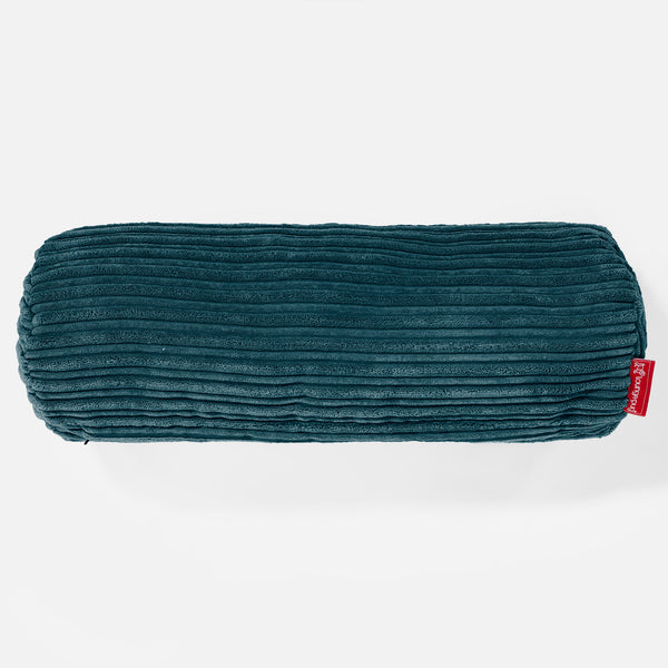 Cuscino a Rullo 20 x 55cm - Velluto a Coste Tiglio 01