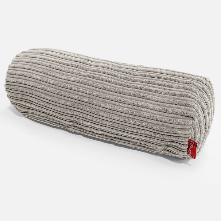 Cuscino a Rullo 20 x 55cm - Velluto a Coste Visone 01