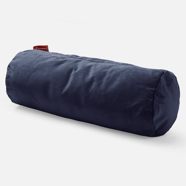Cuscino a Rullo 20 x 55cm - Velluto Navy 01