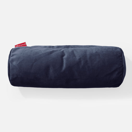 Cuscino a Rullo 20 x 55cm - Velluto Navy 02