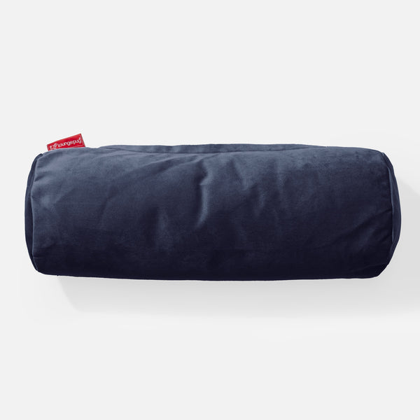 Cuscino a Rullo 20 x 55cm - Velluto Navy 01