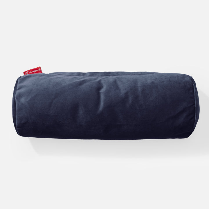 Cuscino a Rullo 20 x 55cm - Velluto Navy 02