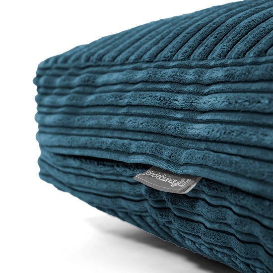 Cuscino da Pavimento - Velluto a Coste Navy 02