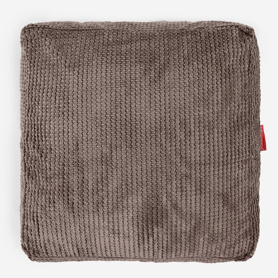 Cuscino da Pavimento - Pompon Cioccolato 03