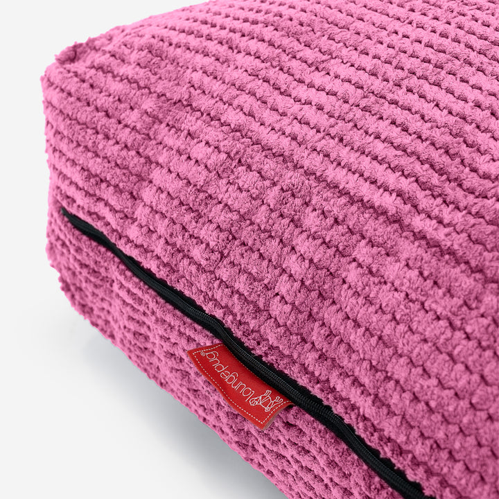 Cuscino da Pavimento - Pompon Rosa 02
