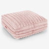Cuscino da Pavimento - Velluto Felpato Ultra Morbido Rosa Antico 01