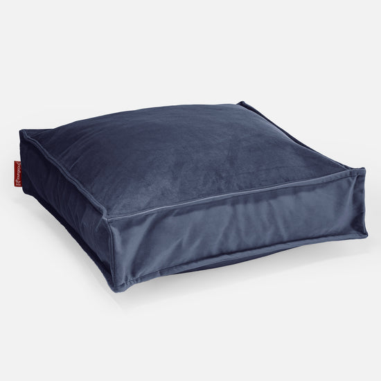 Cuscino da Pavimento - Velluto Navy 01