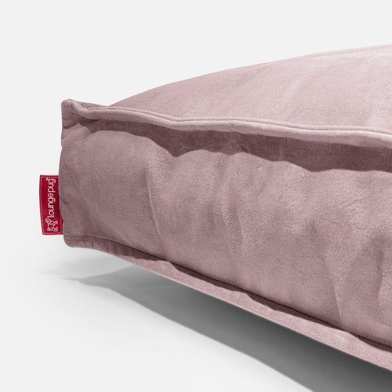 Cuscino da Pavimento - Velluto Rosa 04