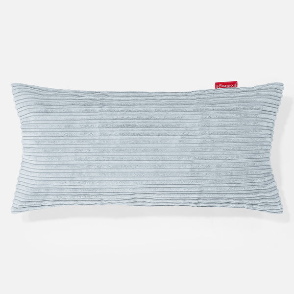 Cuscino Gigante 40 x 80cm, C50L CloudSac, Imbottito Di Fiocchi Di Lattice e Poliestere - Corda Classica Bebè Blu 01