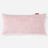Cuscino Gigante 40 x 80cm,  - Velluto a Coste Rosa Cipria 01