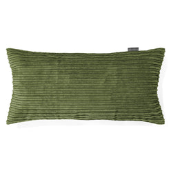Lounge Pug Pouf Rotondo Poggiapiedi In Velluto Verde Foresta - Sacco Ottomano 40x28 Cm Per Soggiorno - 4
