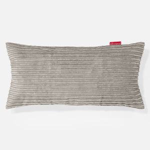Fodera per Cuscino Rettangolare Gigante 40 x 70cm - Velluto a Coste Visone