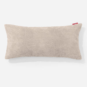 Fodera per Cuscino Rettangolare Gigante 40 x 70cm - Pompon Panna