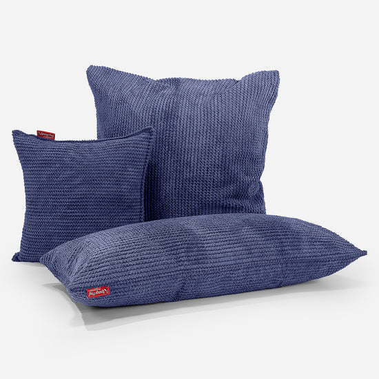 Cuscino Gigante 40 x 80cm,  - Pompon Viola 03