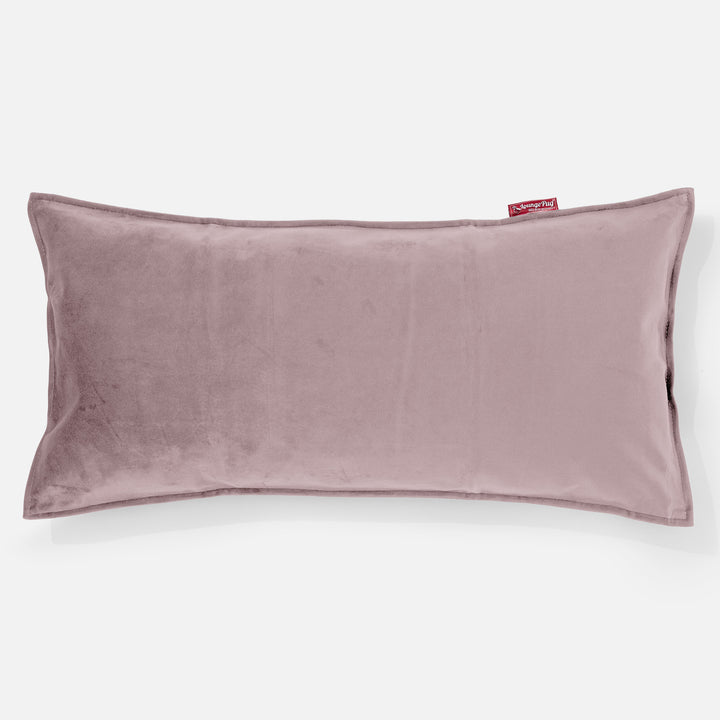 Cuscino Gigante 40 x 80cm,  - Velluto Rosa 01