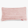 Fodera per Cuscino Rettangolare Gigante 40 x 80cm - Velluto Felpato Ultra Morbido Rosa Antico 01