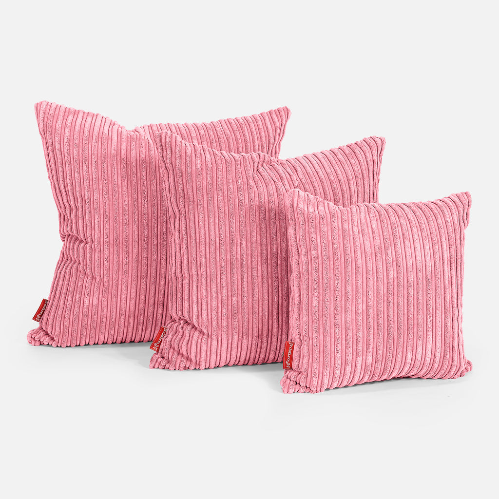 Cuscino Gigante 70 x 70cm - Corda Classica Corallo 02