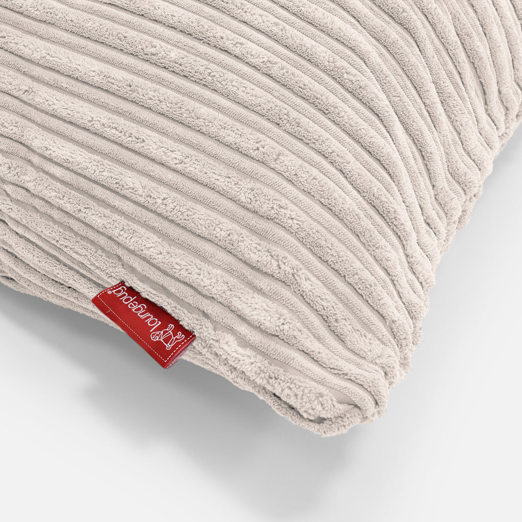Cuscino Gigante 70 x 70cm - Corda Classica Avorio 03