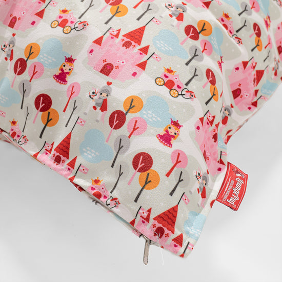 Cuscino Gigante 70 x 70cm - Motivo per Bambini Principessa 02