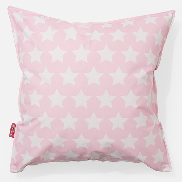 Cuscino Gigante 70 x 70cm - Motivo per Bambini Stella Rosa 01