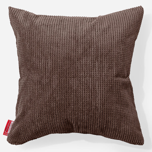 Cuscino Gigante 70 x 70cm - Pompon Cioccolato 01