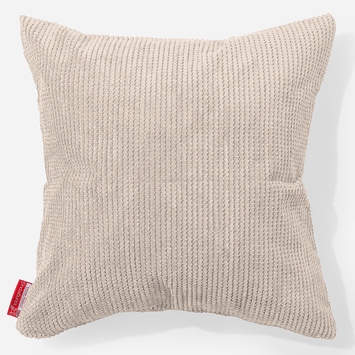 Cuscino A Cuore Con Pompon Little Furn. – Finto Velluto Rosa Chiaro, 35x40 Cm, Incluso Imbottitura, Lavaggio A Secco